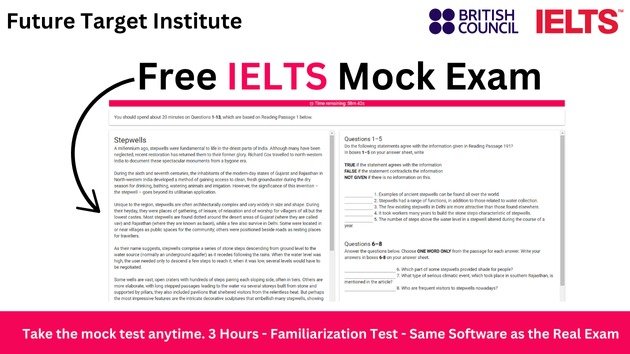 IELTS Mock Tests Interface